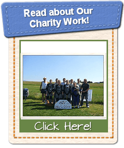 Read about Our Charity Work! Read about Our Charity Work!